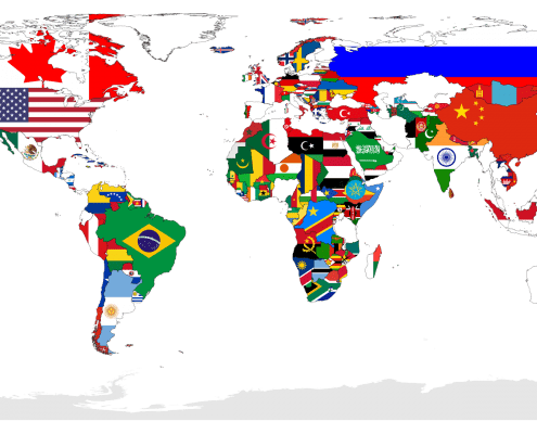 flags legalization of documents in all countries