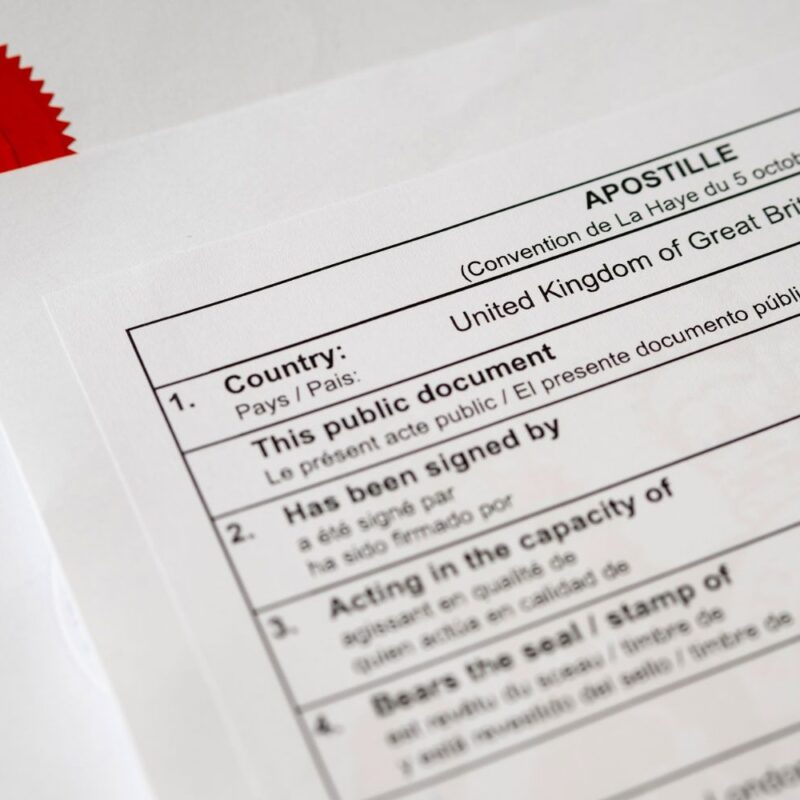 FBI Apostille and Document Legalization Services in Washington, DC